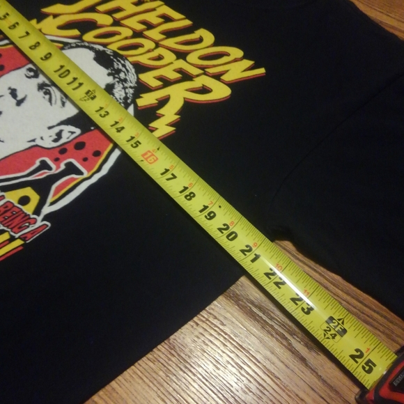 ⚛️ Big Bang Theory 🔥 Sheldon Cooper Shirt Large Super Villain 📺 Comedy Sitcom - Picture 5 of 7